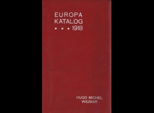 MICHEL Europa-Katalog, Weimar 1918.