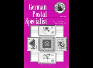 German Postal Specialist (USA). 3 Hefte 1984.