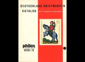 Philex Briefmarkenkataloge 1970-73.