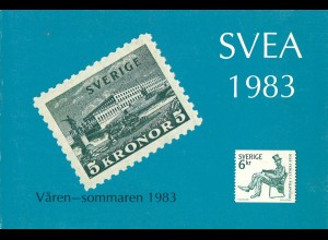 SCHWEDEN: Svea Katalogen, hrsg. v. Svea Mynt/ Frimärkshandel AB, Stockholm 1983.