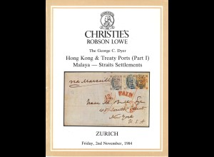 HONG KONG: Christie's Robson Lowe: The George C. Dyer Collection (1984/85)