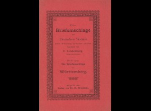 Lindenberg, Carl: Die Briefumschläge der deutschen Staaten: Württemberg (1895)