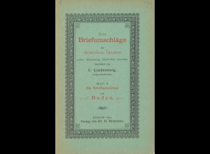 Lindenberg, Carl: Die Briefumschläge der deutschen Staaten: Baden (1894)