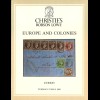EUROPA/Übersee: Robson Lowe/Christies: Konvolut von 31 Auktionskatalogen