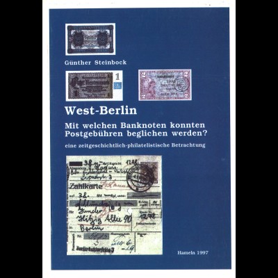 Günther Steinbock: West-Berlin (Hameln 1997)