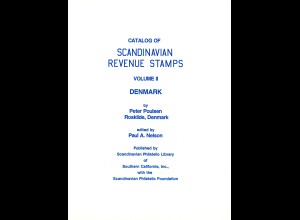 DÄNEMARK: Poulsen/Roskilde: Catalogue of Scandinavian Revuenue Stamps 1989