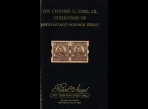 USA: Robert A. Siegel: The Clifford C. Cole jr. Collection (1988)