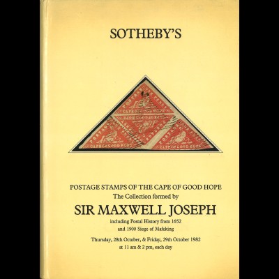 KAP DER GUTEN HOFFNUNG: The Sir Maxwell Joseph Collection (1982)