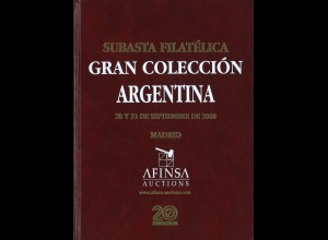 ARGENTINIEN: Gran Colleción Agentina, Afinsa Auctions 20.-21.9.2000