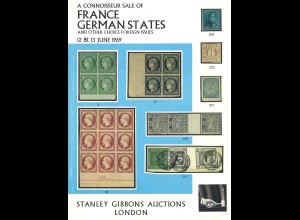 Stanley Gibbons: 3 Auktionskataloge aus den 1960er-Jahren