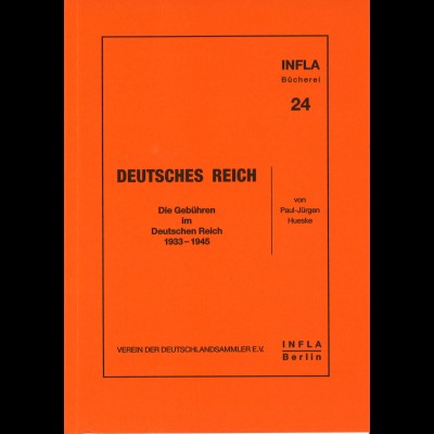 Paul-Jürgen Hueske: Die Gebühren im Deutschen Reich 1933–1945 (1987)