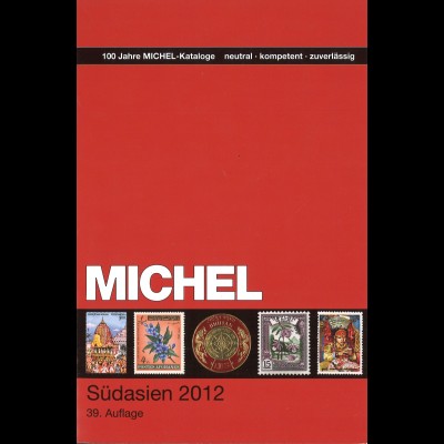 MICHEL Übersee Band 8/I: Südasien 2012 (39. Aufl.)