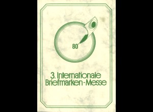 Messebuch: 3. Internationale Briefmarken-Messe Essen 1980
