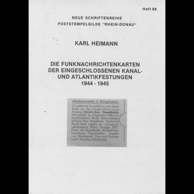 Karl Heimann: Die Funknachrichtenkarten ... 1944-1945 (1980)