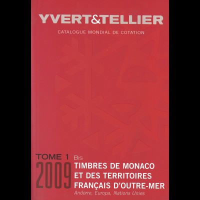 Yvert & Tellier: Timbre de Monaco etc. (Band 1/2009)