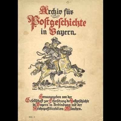 Archiv für Postgeschichte in Bayern (2/1935)