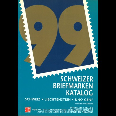 Schweizer Briefmarken Katalog 1999