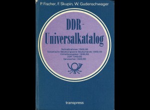 Fischer/Skupin/Gudenschwager: DDR-Universalkatalog (1986) - Einbandmängel