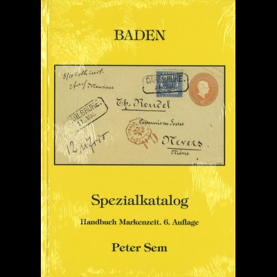 Peter Sem:: BADEN Spezialkatalog. Handbuch Markenzeit. 6. Auflage 2004