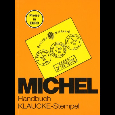MICHEL Handbuch Klaucke-Stempel (3. Auflage 2000)
