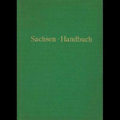 Heinz Gobeler (Hrsg.): Sachsen-Handbuch (1955)
