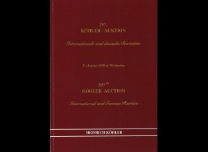 Heinrich-Köhler Raritäten-Auktion 31. Januar 1998