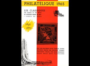 "Philatelique 1965": Die klassischen Marken der Welt (840-1870) - Jahrbuch