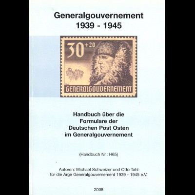 Handbuch über die Formulare der Deutschen Post Osten Generalgouvernement