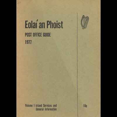 IRLAND: Post Office Guide 1977