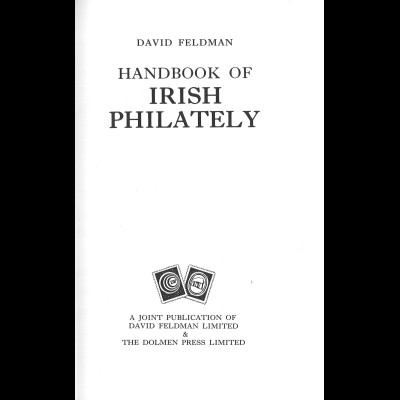 IRLAND: David Feldman: Handbook of Irish Philately