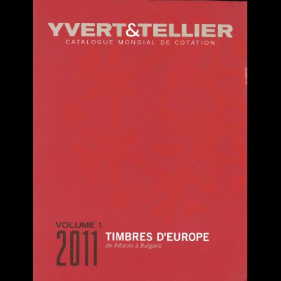 Yvert & Tellier: Timbre d'Europa (Band 1/2011)