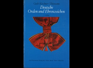 Kirchner/Thiemann: Deutsche Orden und Ehrenzeichen (3. Aufl. 1976)