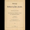 Gebr. Senf: Beiträge zur Postwertzeichenkunde (1890–1905)