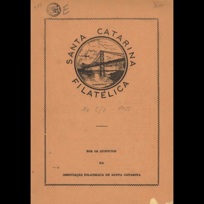 BRASILIEN: Sanata Catharina Filatelica (1951–1956)
