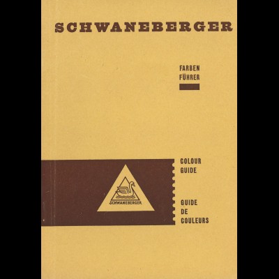 MICHEL/Schwaneberger: Farbenführer (25. Auflage 1965)