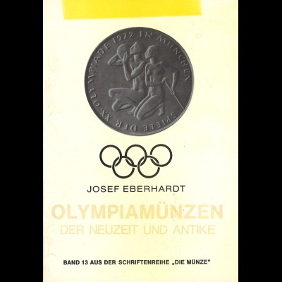 Josef Eberhardt: Olympiamünzen der Neuzeit und Antike (mgl.-Ex.)