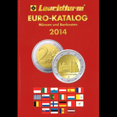 Leuchtturm EURO-Katalog (3 Ausgaben 2014–2018)