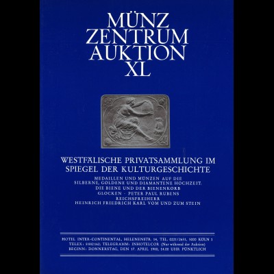 Münz Zentrum Auktion XL + XLI