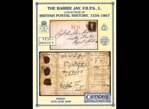 Cavendish auction (2000): The Barrie Jay Collection of British Postal History