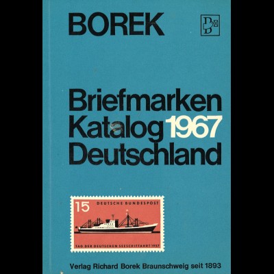 BOREK Katalog Deutschland 1967