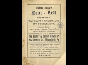 Illustrated Price-List of the Stamps of the United States and it's Possessions