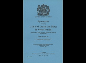 Universal Postal Union: Agreements ...., Ottawa, 3 October 1957