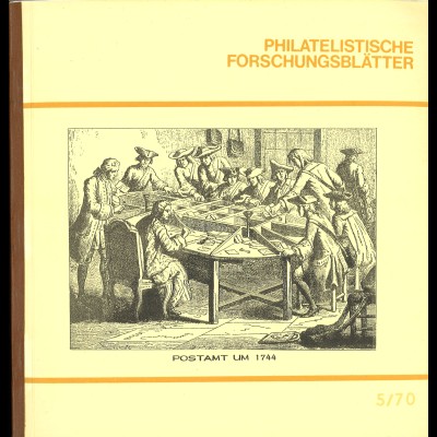 Österreich: Philatelistische Forschungsblätter (1/67 bis 20/80)