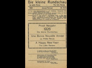 Die kleine Rundschau (Nr.13-14/1926)