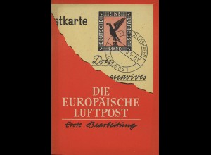 W. H. Siegmeier: Die Europäische Luftpost (1948)