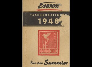 Express Taschenkalender 1948 Der kleine Briefmarkensammler