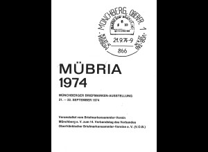 MÜBRA 1974 - Artur Nittel: Aus der Postgeschichte von Münchberg