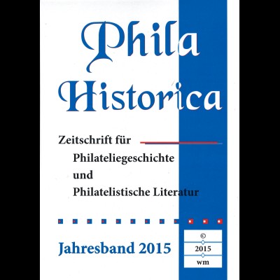PHILA HISTORICA. Jahresband 2015