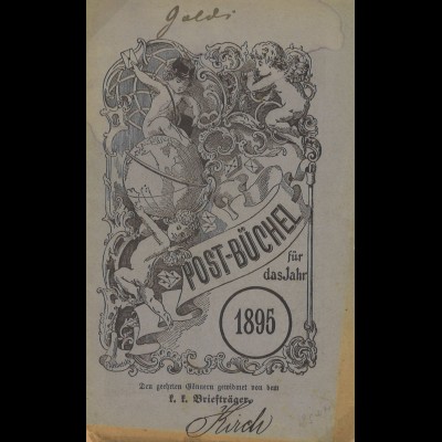 ÖSTERREICH: Postbüchel 1895 - 2 verschiedene