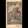 ÖSTERREICH: Postbüchel 1902 - 4 verschiedene